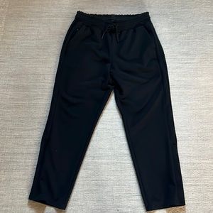 Athleta black metropolis straight leg pant, size 10